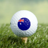 Wilson Golf Ball mit Flagge Australiens (Insitu T-Shirt)