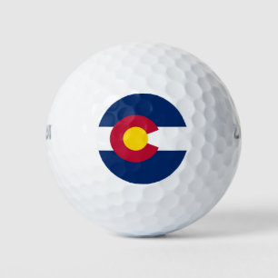 Wilson Golf Ball mit Flagge Colorado, USA
