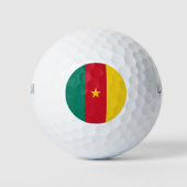 Wilson Golf Ball mit Flagge Kameruns (Vorderseite)