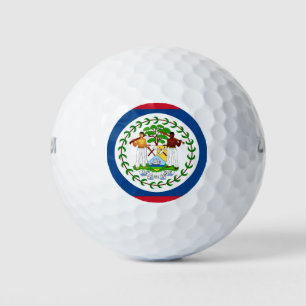 Wilson Golf Ball mit Flagge von Belize