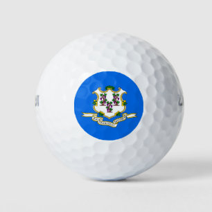 Wilson Golf Ball mit Flagge von Connecticut, USA