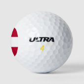 Wilson Golf Ball mit Flagge von Georgia, USA (Logo)