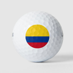 Wilson Golf Ball mit kolumbianischer Flagge