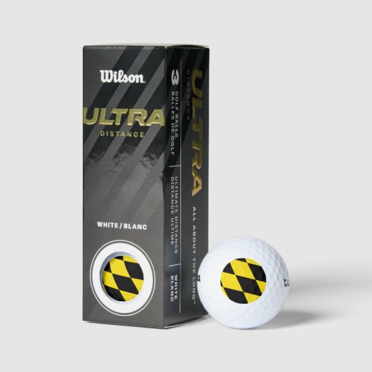 Wilson Golf Ball mit Münchner Flagge (Verpackungen)