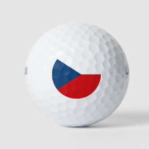 Wilson Golf Ball mit tschechischer Flagge
