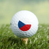 Wilson Golf Ball mit tschechischer Flagge (Insitu T-Shirt)