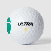 Wilson Golf Ball with flag of Ottawa, Canada (Logo)