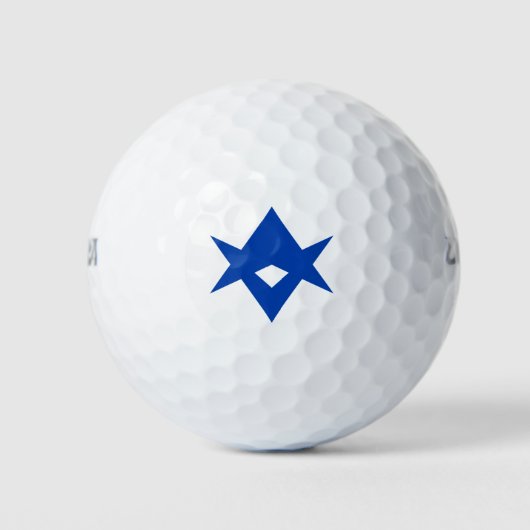Wilson Golf Ball with flag of Toyota City (Vorderseite)