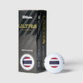 Wilson Golfball mit Flagge Thailands (Verpackungen)
