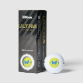 Wilson Golfball mit Flagge von Bady Bassit (Verpackungen)