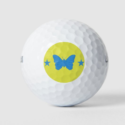 Wilson Golfball mit Flagge von Bady Bassit (Vorderseite)