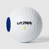 Wilson Golfball mit Flagge von Quebec City (Logo)