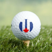 Wilson Golfball mit Flagge von Toronto (Insitu T-Shirt)