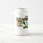 Wilson Irish Shield Bierglas (Vorderseite Links)