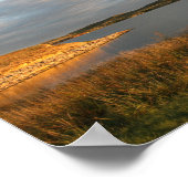 Wilson Lake, Kansas Landschaft Poster (Ecke)