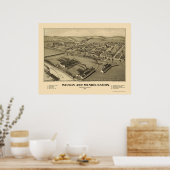 Wilson & Mendelssohn, PA Panoramic Map - 1902 Poster (Küche)