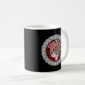 Wilson Nachname Nachname Scottish Clan Tartan Badg Kaffeetasse (VorderseiteRechts)