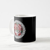 Wilson Nachname Nachname Scottish Clan Tartan Badg Kaffeetasse (Vorderseite Links)