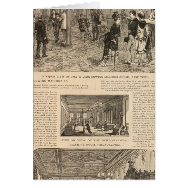 Wilson Nähmaschinenfirma (Vorne)