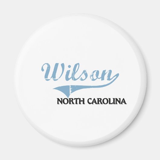 Wilson North Carolina City Classic Magnet (Vorne)