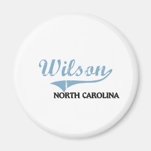 Wilson-North Carolina-Stadt-Klassiker Magnet