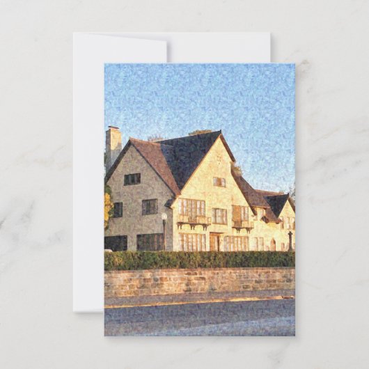 Wilson Place Dankeskarte (Vorderseite)