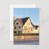 Wilson Place Dankeskarte (Vorne/Hinten)