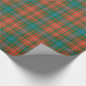 Wilson schottischer Tartan-kariertes Geschenkpapier (Ecke)