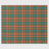 Wilson schottischer Tartan-kariertes Geschenkpapier (Flach)