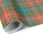 Wilson schottischer Tartan-kariertes Geschenkpapier (Rolleneckpunkt)
