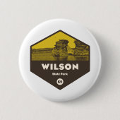 Wilson Staat Park Kansas Button (Vorderseite)