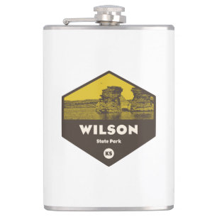 Wilson Staat Park Kansas Flachmann