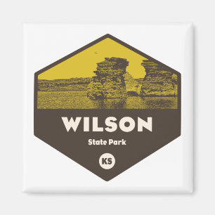 Wilson Staat Park Kansas Magnet