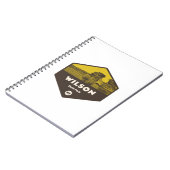 Wilson Staat Park Kansas Notizblock (Linke Seite)