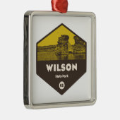Wilson Staat Park Kansas Ornament Aus Metall (Rechts)