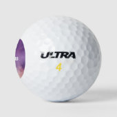 Wilson Ultra Distance Golf Ball-Chill Vibes Design Golfball (Logo)
