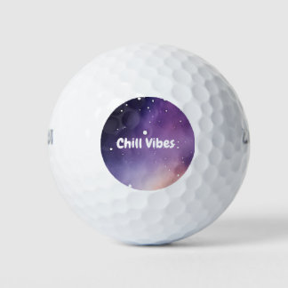 Wilson Ultra Distance Golf Ball-Chill Vibes Design Golfball