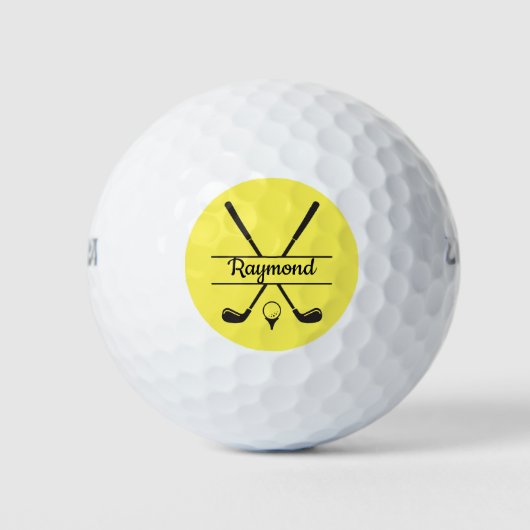 Wilson Ultra Distance Golf Balls - Personalisiert Golfball (Vorderseite)