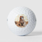 Wilson Ultra "Peanut" Ground Squirrel Golf Balls Golfball (Vorderseite)