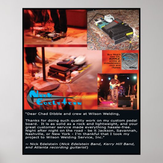 Wilson Welding Poster (Vorne)