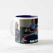Wilson Zweifarbige Tasse (Vorderseite Links)
