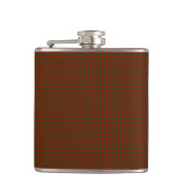 Wilsons 99 Clan Tartan Kariertes Muster Flachmann (Vorderseite)