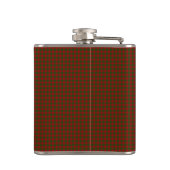 Wilsons 99 Clan Tartan Kariertes Muster Flachmann (Rückseite)