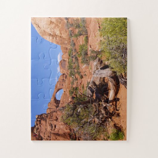 Wilsons Arch Utah Jigsaw Puzzle (Vertikal)