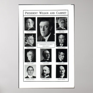 Wilsons Kabinett Poster