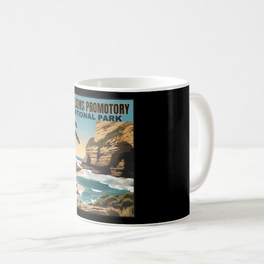 Wilsons Promontory � Der endlose Horizont Austras Kaffeetasse (VorderseiteRechts)