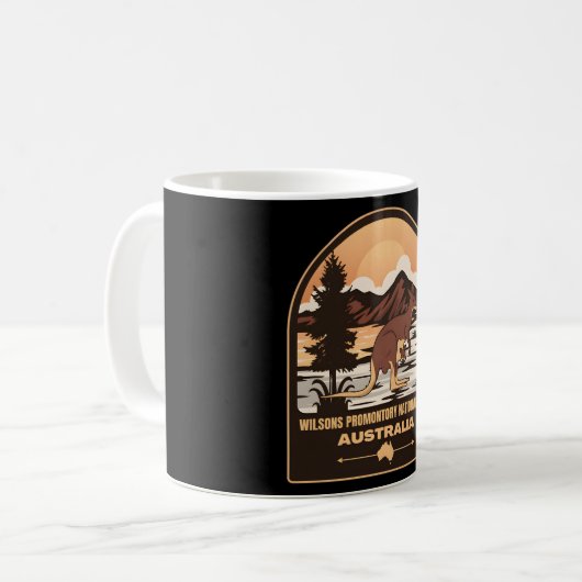 Wilsons Promontory � Der endlose Horizont Austras Kaffeetasse (Vorderseite Links)