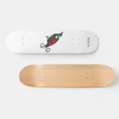 Wilsons Vogel-of-Paradies-Vogel-Cartoon Skateboard (Horizontal)