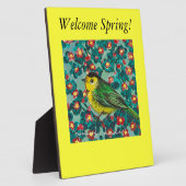 Wilson's Warbler Fotoplatte (Seite)