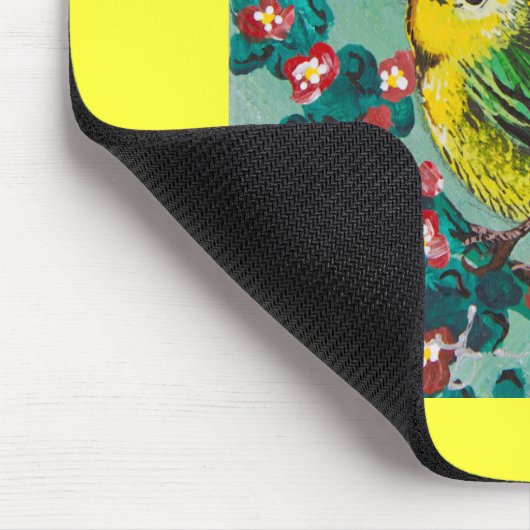 Wilson's Warbler Mousepad (Ecke)
